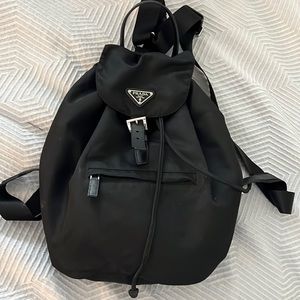 Prada nylon backpack